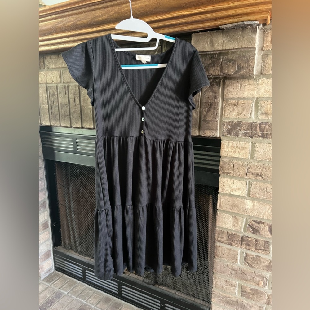 Women’s black mini dress - Size M